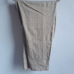Plaid dress pants